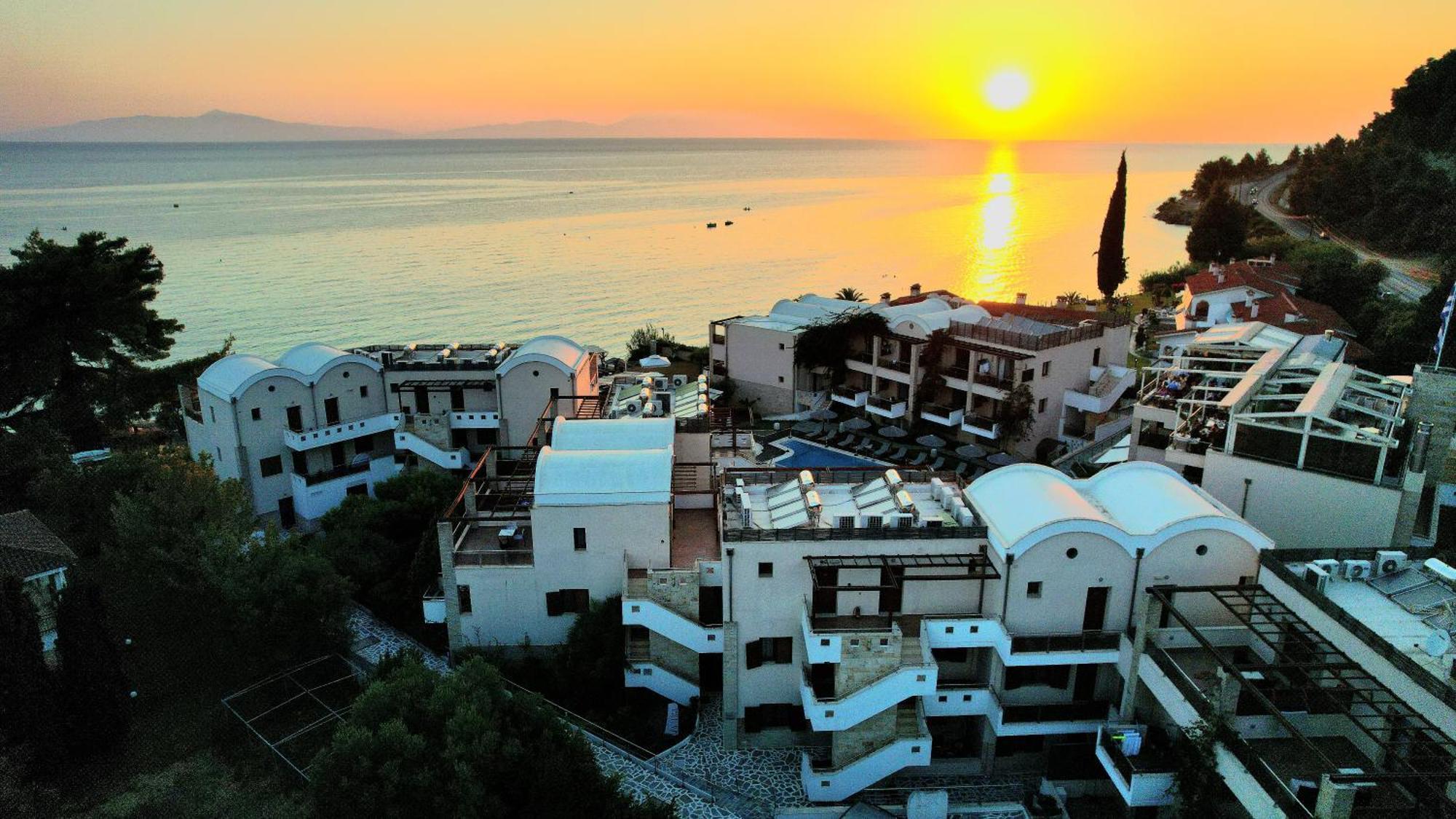 Hôtel Olympion Sunset Halkidiki à Fourka Extérieur photo